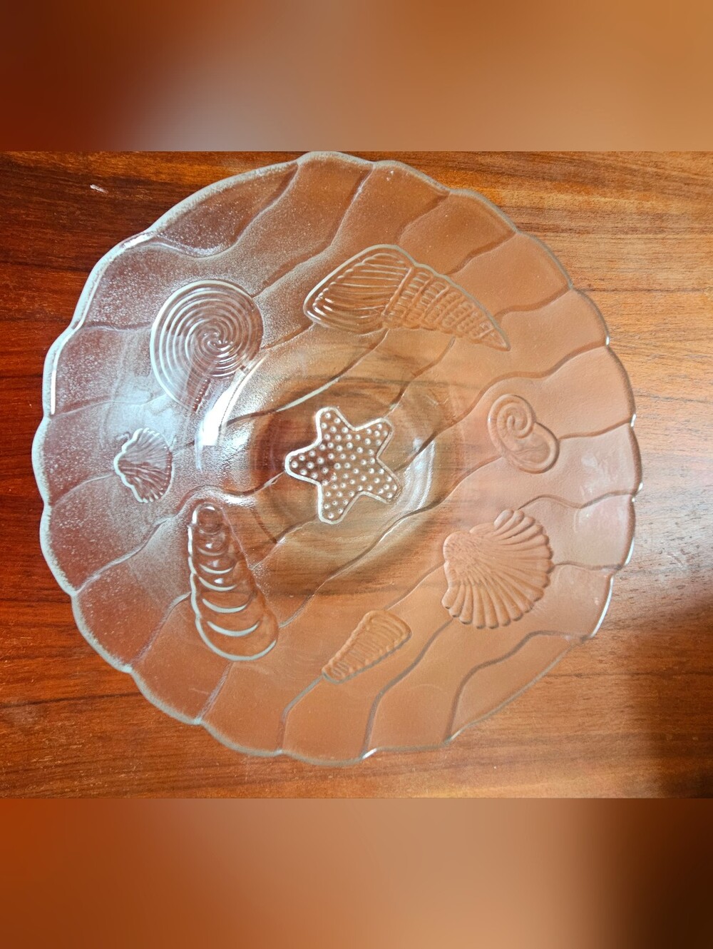 Seashell Glass Bowl